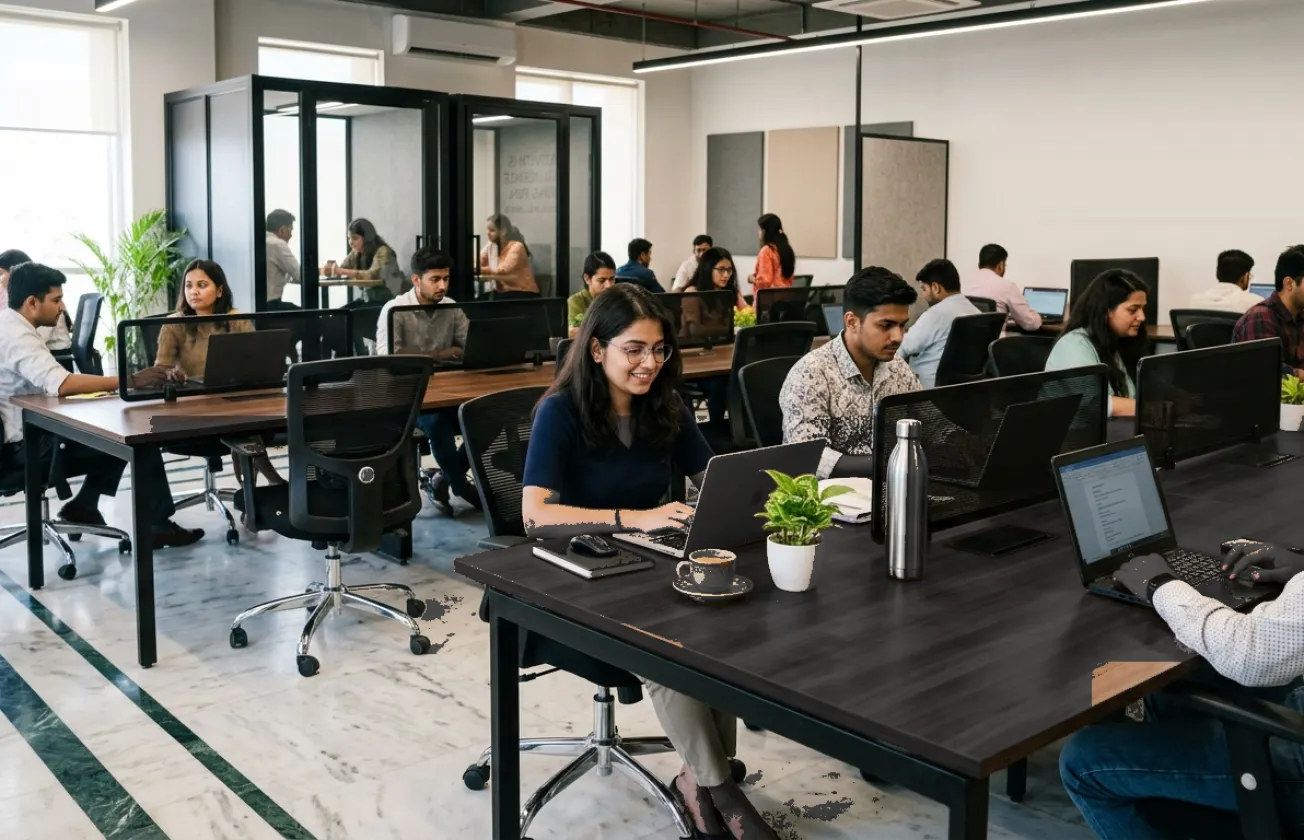 Hot Desks at Office Square