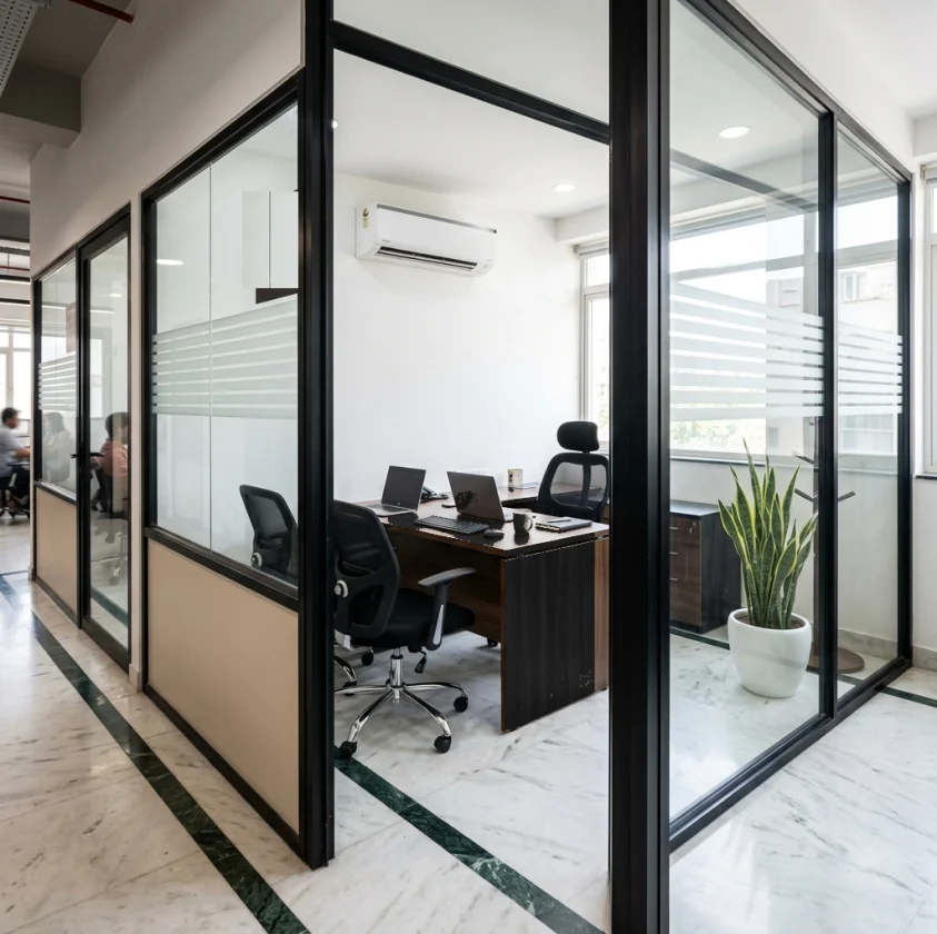 6 and 10-seater team offices at Office Square